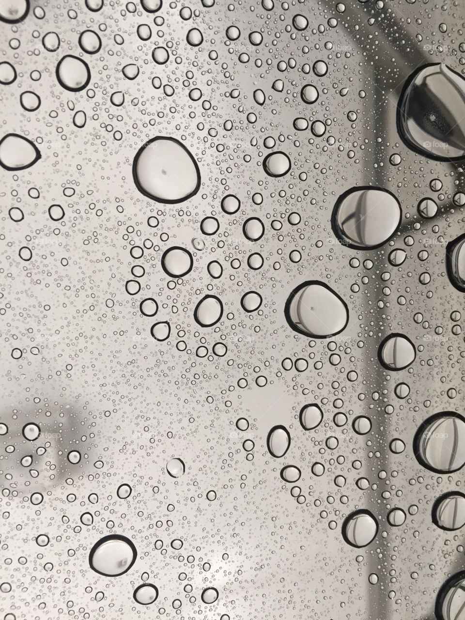 Water droplets 
