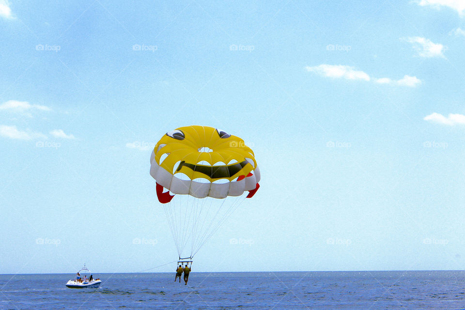 parasailing