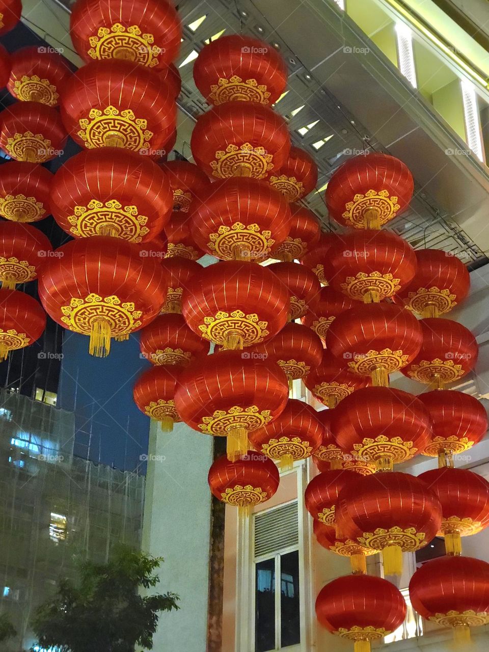 Red Lantern at Lee Tung Avenue, Wanchai Hong Kong