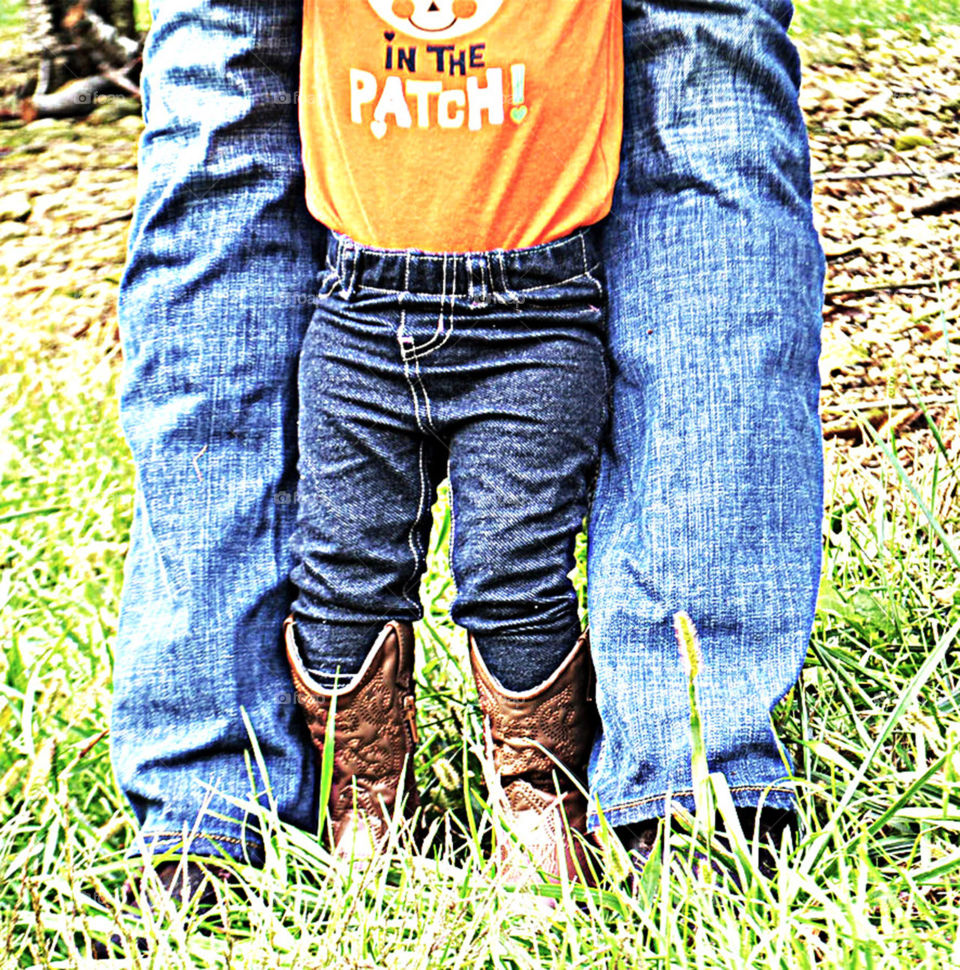 jeans & boots. pumpkin picking in jeans and boots