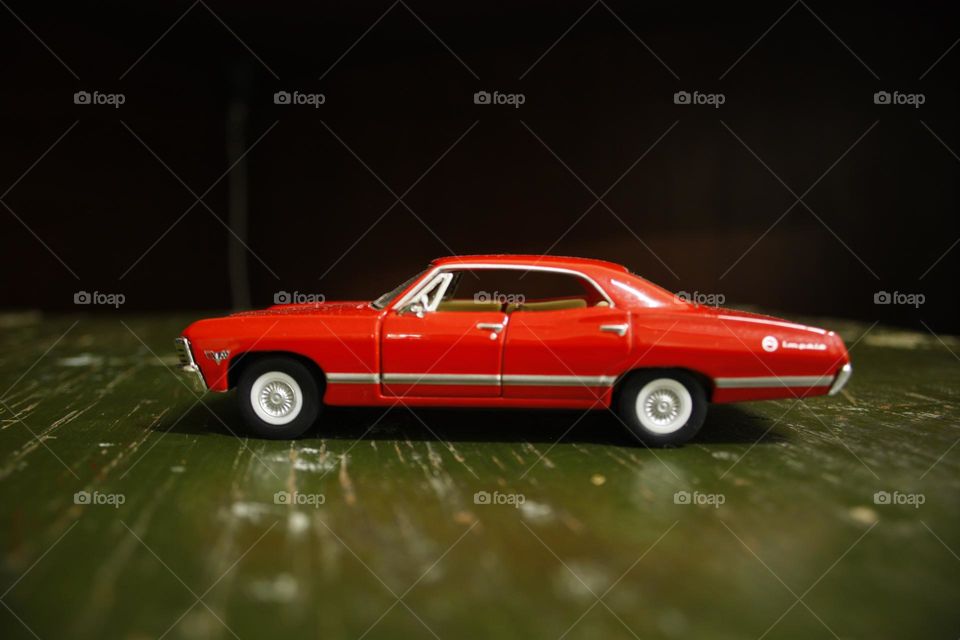 red toy car 1967