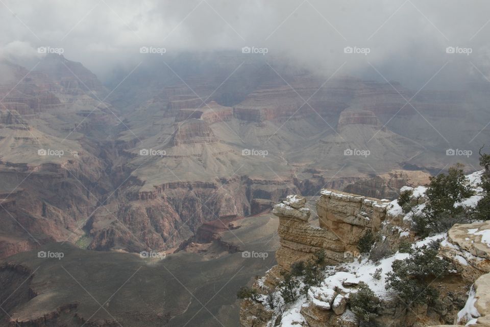 Winter at the Grand Canyon 