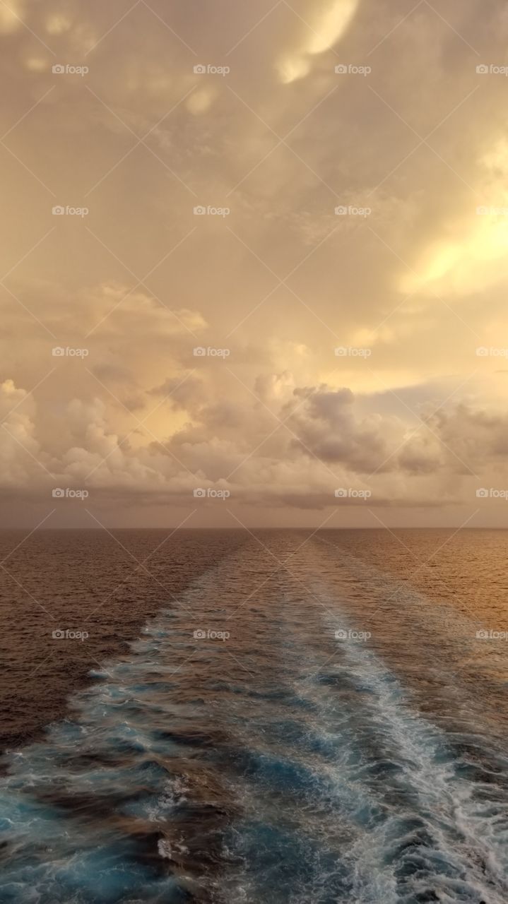 Beautiful Sunset In The Caribbean