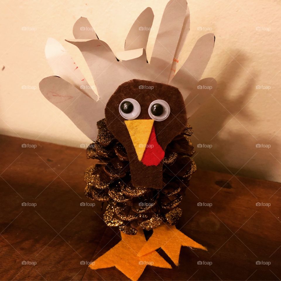 Pine cone turkey