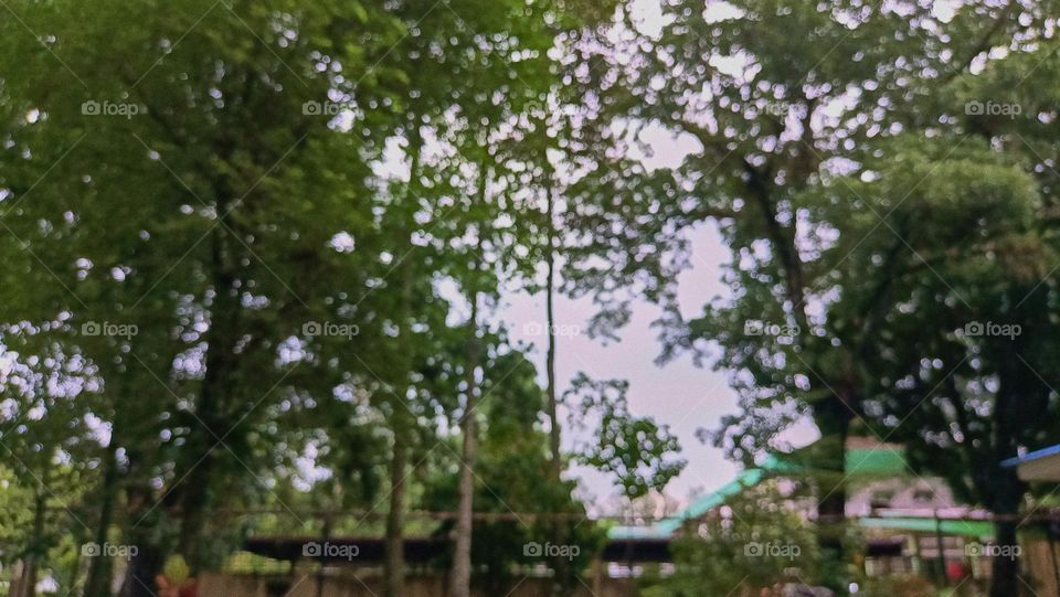 Defocused blurred abstract background of highway view