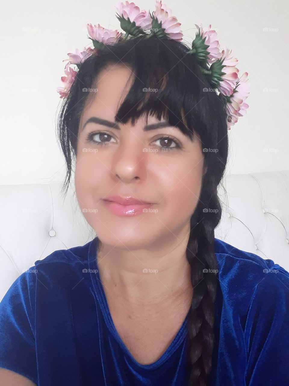 Me With flower in my head