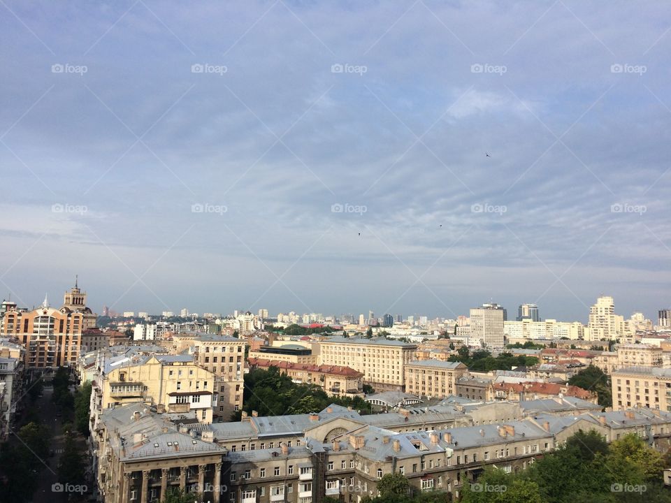 Kyiv, view from hotel "Ukraine"