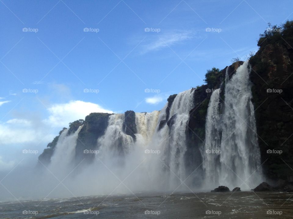 Iguazu Falls in Argentina 
