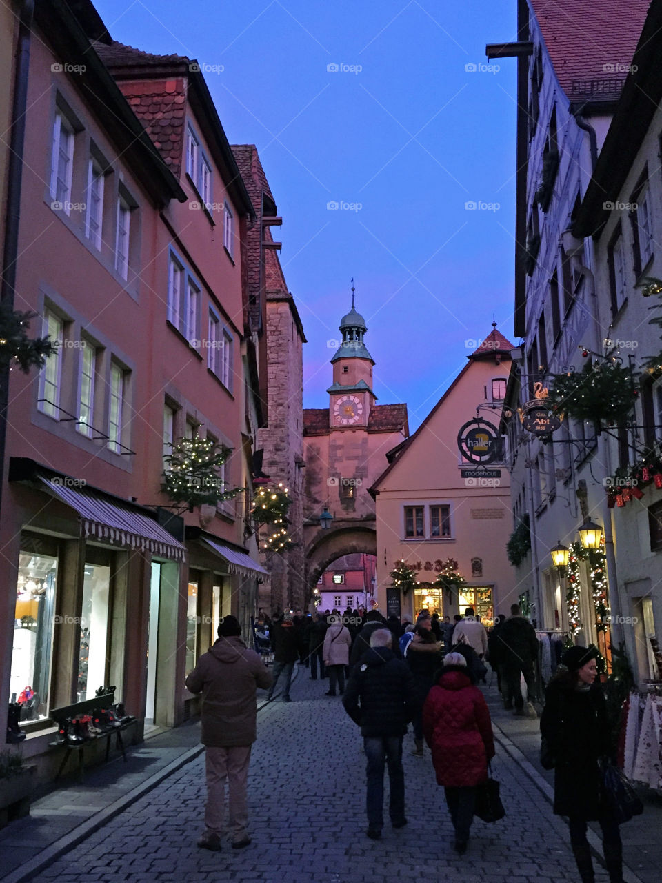 German Street at Night
Rothenburg ob der Tauber, Germany