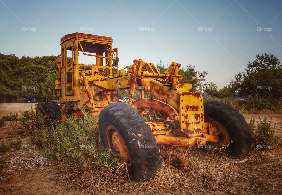 Just an old vehicle!