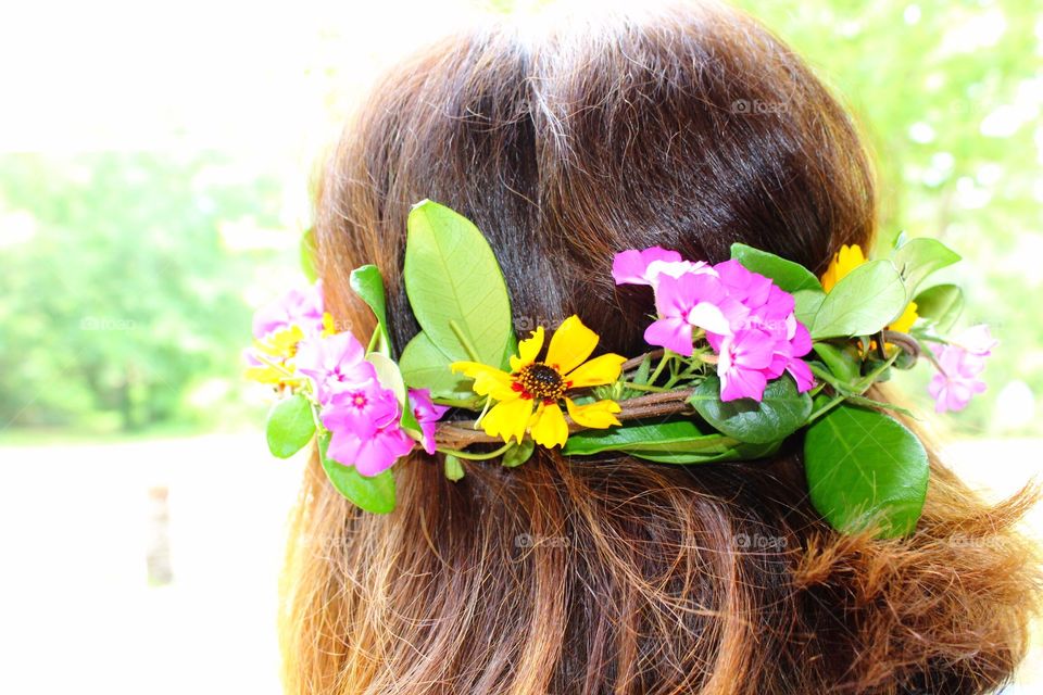 Wildflower crown