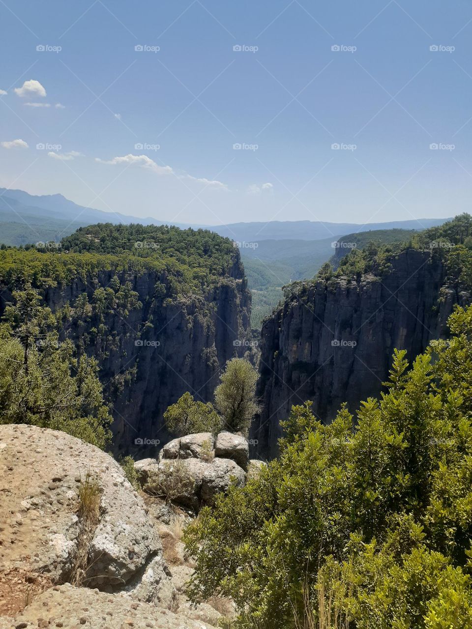 Tizi Canyon in Turkey