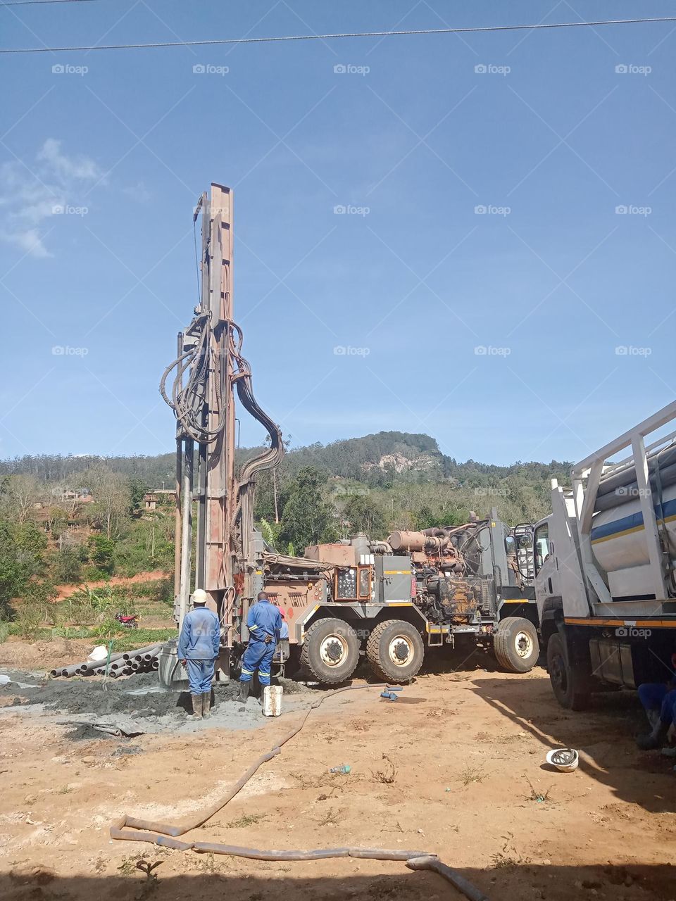 Borehole drilling