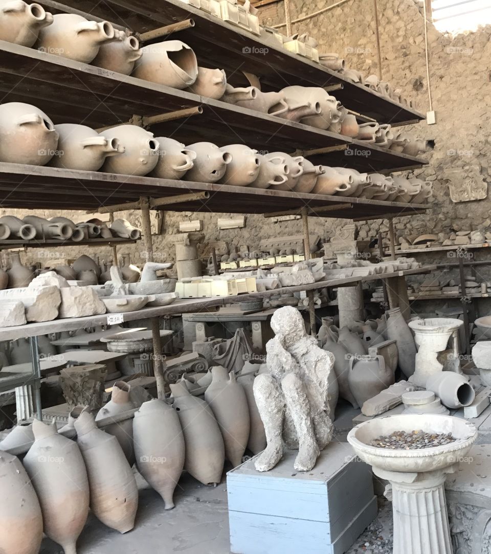 Pompei artifacts 