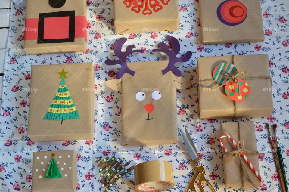 Creative Christmas gift packing!