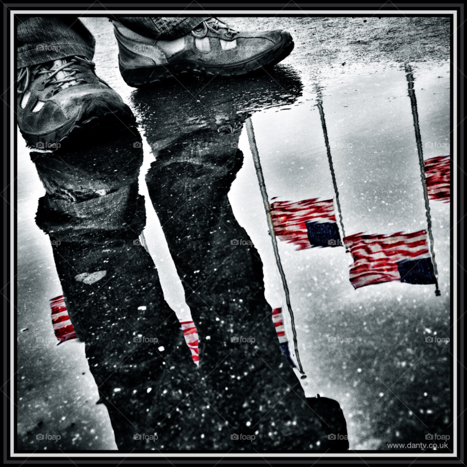 new york reflection hdr flags by dantvusa