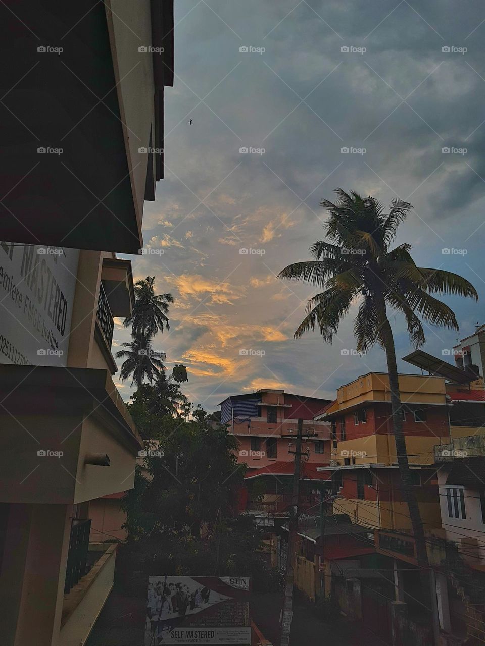 Sunset in Kerala