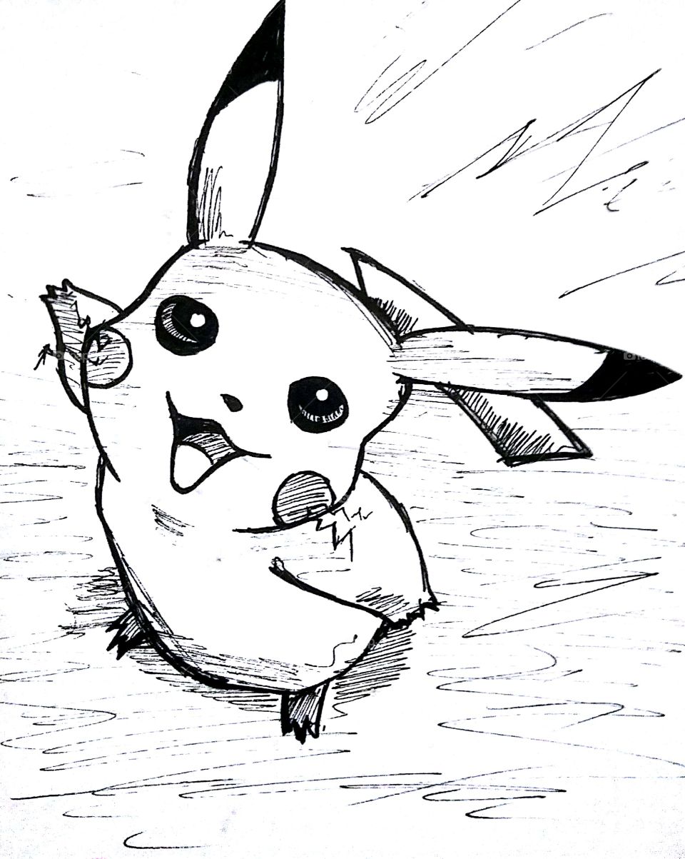 Pikachu #pokemon