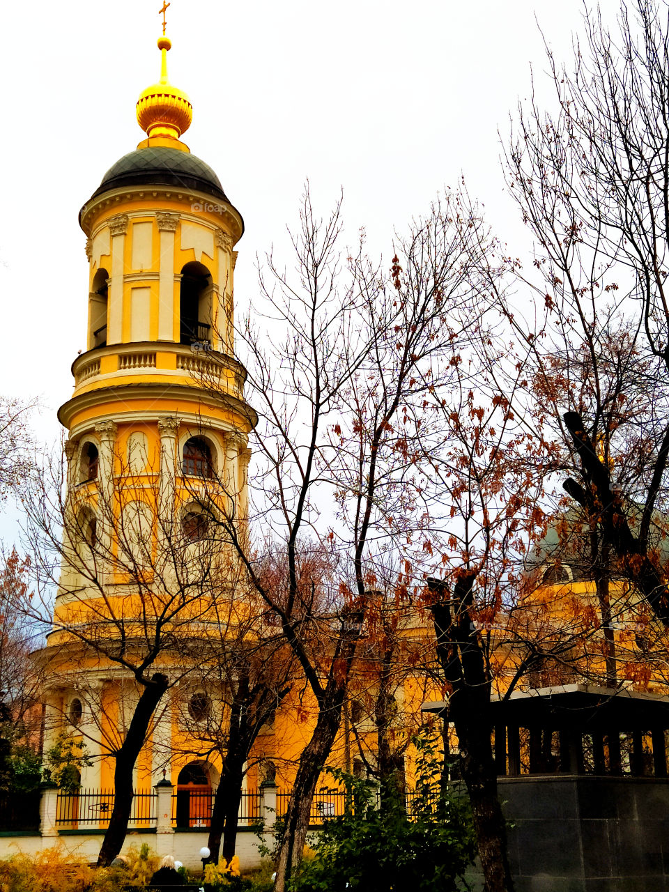 Church in the center of Moscow