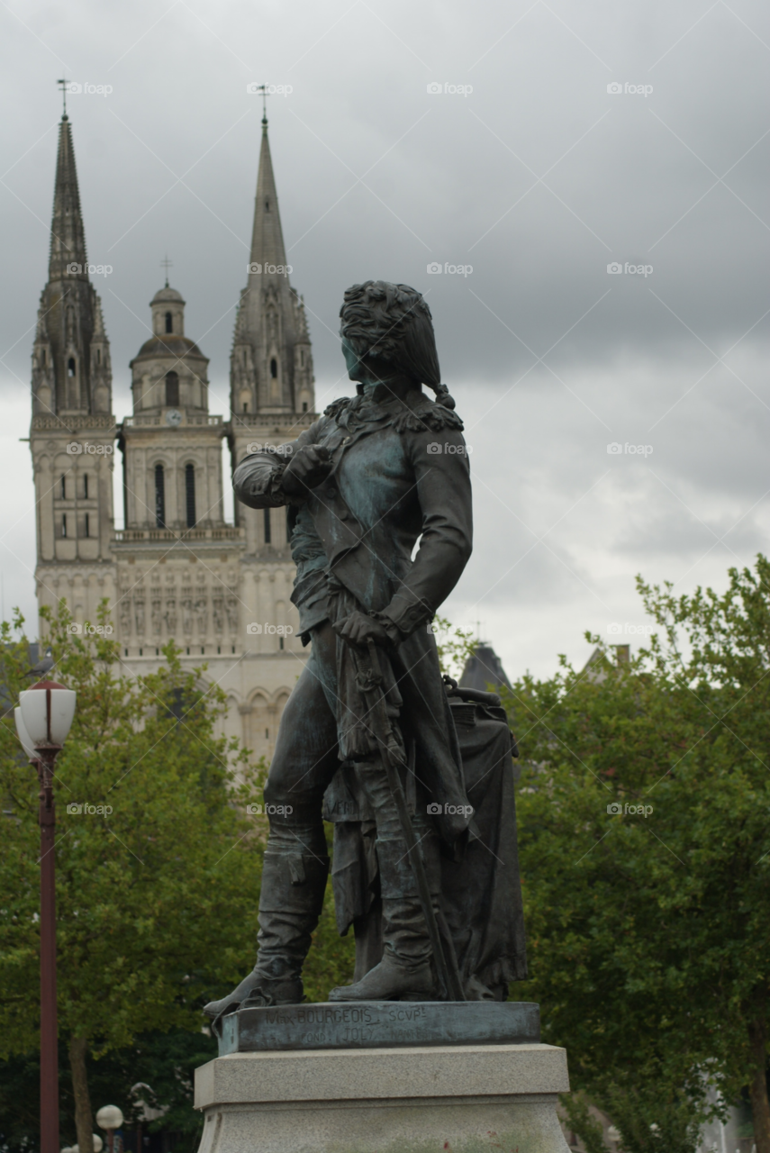 statue france hero revolution by Pahars