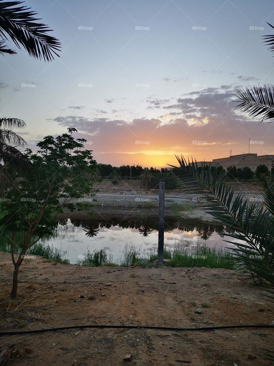 Early morning photo from the Navy  sunrise