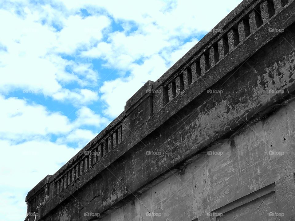 A Historic Train Bridge and the sky above!!