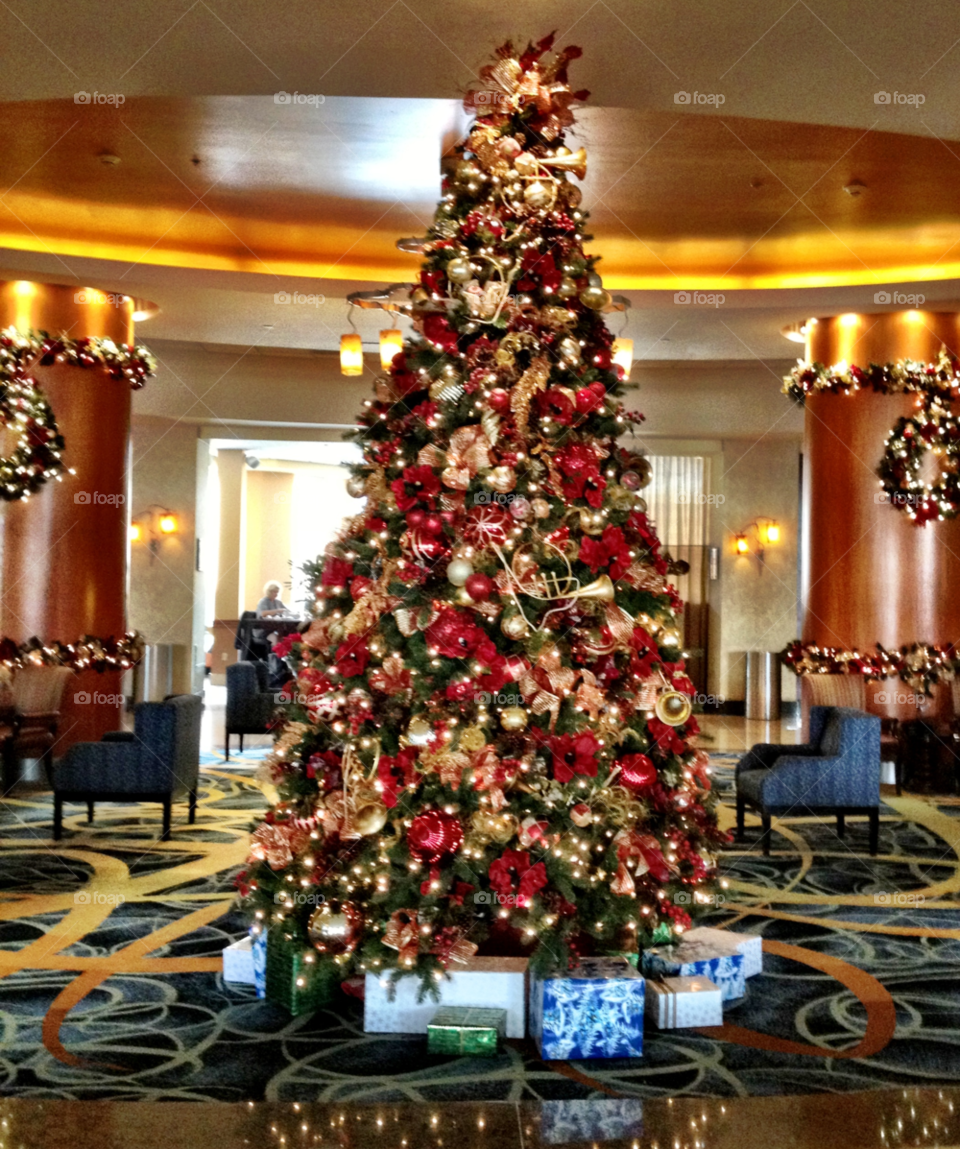 christmas hotel lights california by emmanuelgr