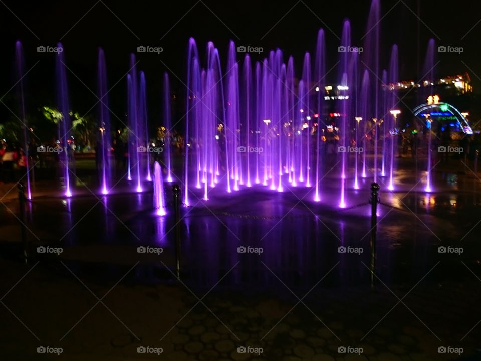 Fountain . Burnham Park baguio 