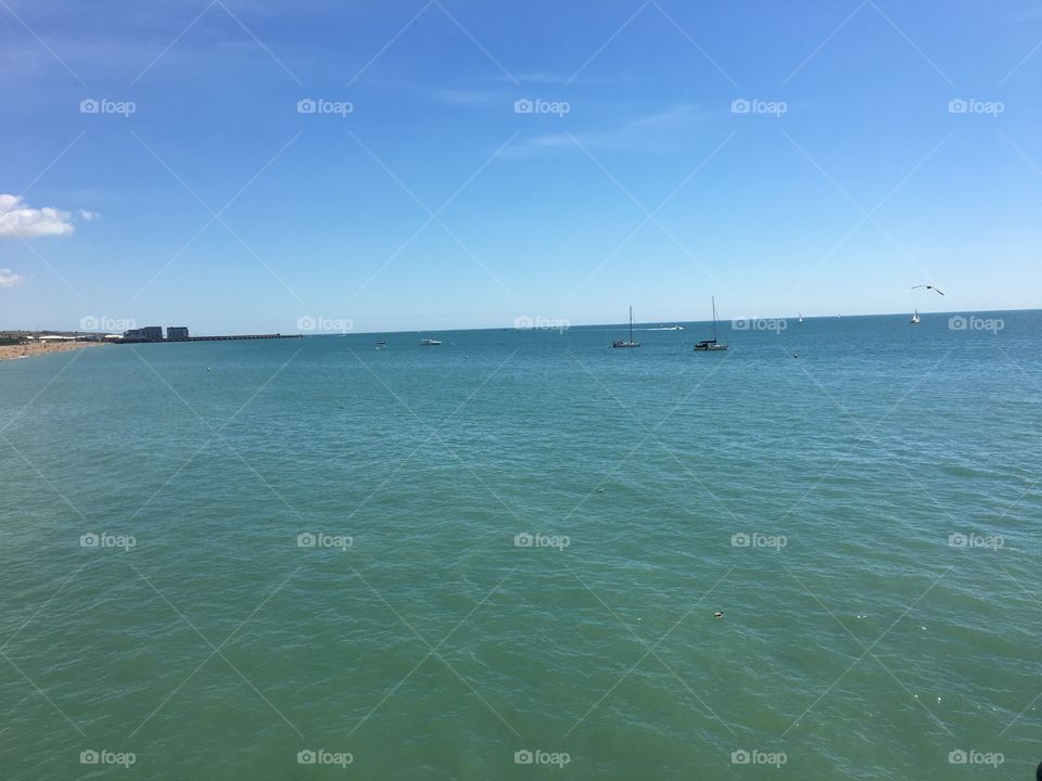Picture of the sea in Brighton