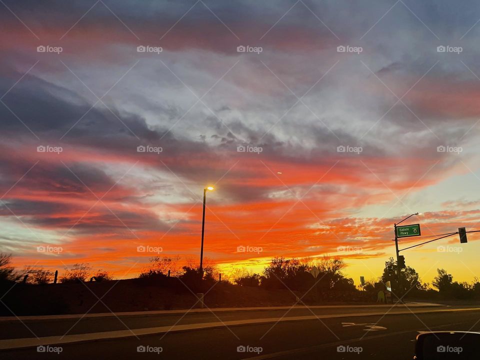 Today evening stroll Sunset capture.