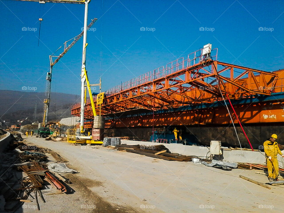 construction site-bridge