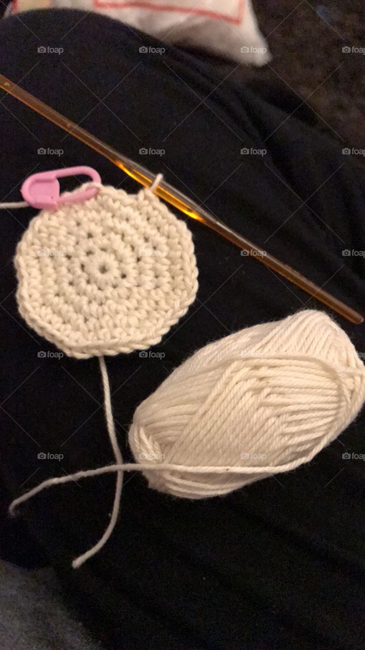 Crochet yarn craft hook wool