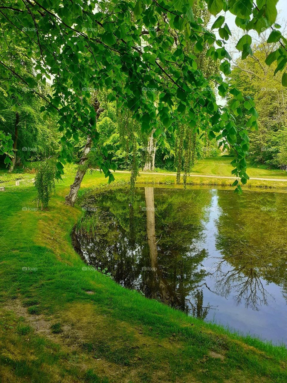 The romantic garden Odense