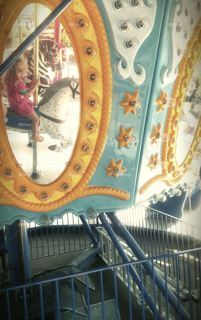 Carousel Reflection