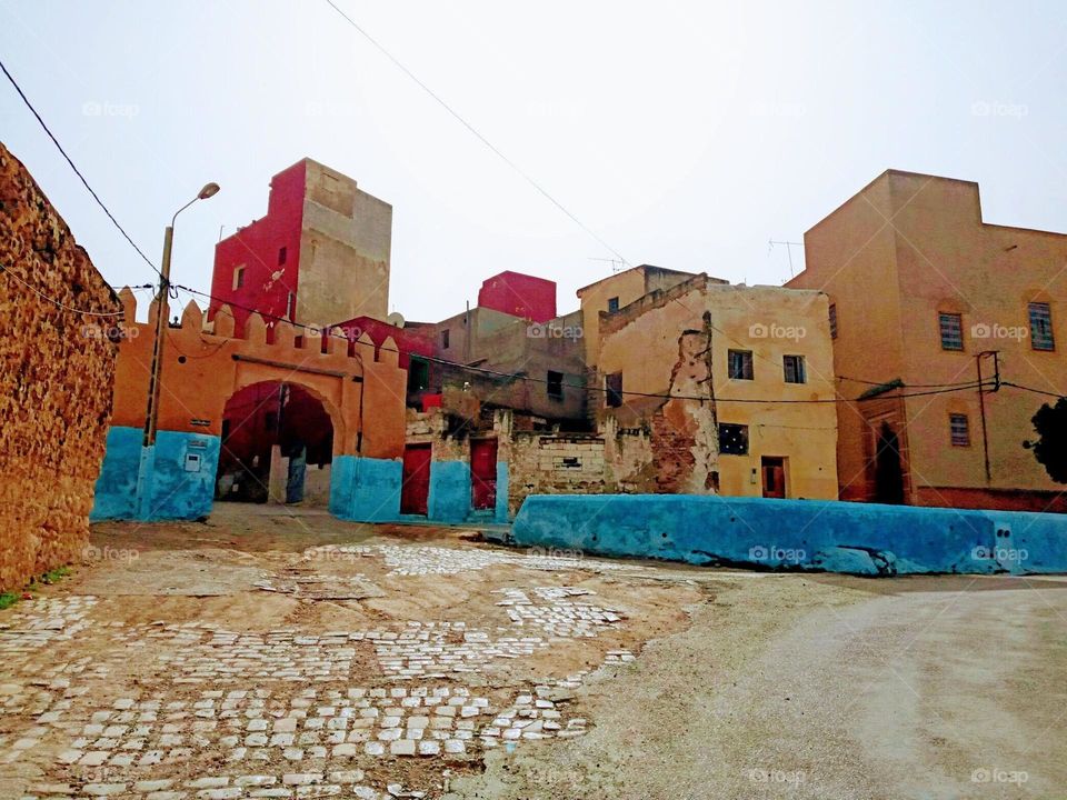 Ancien building in village Bhalil