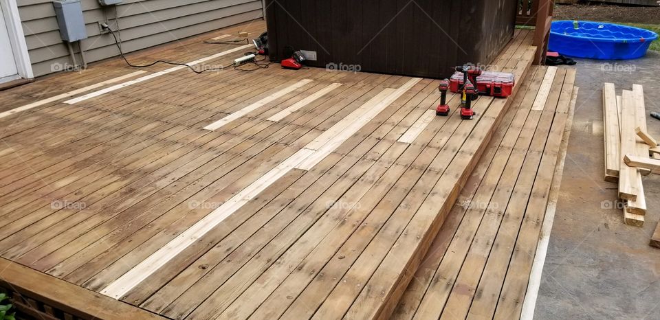 construction repairs deck wood tools fixing