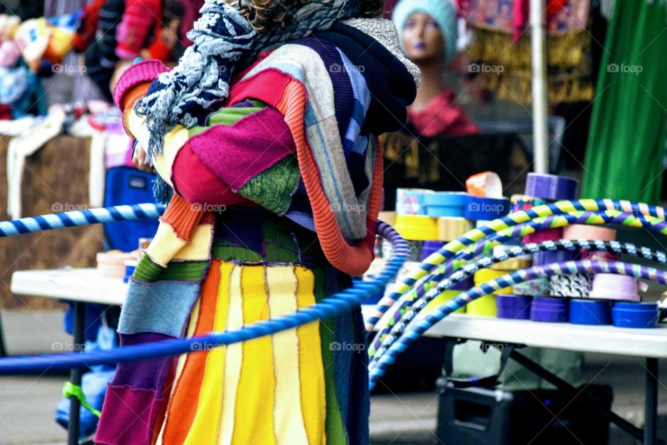 Colorful Hoops