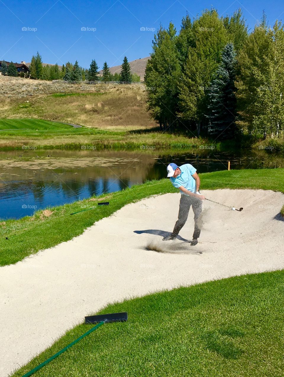 Bunker shot 🏌️