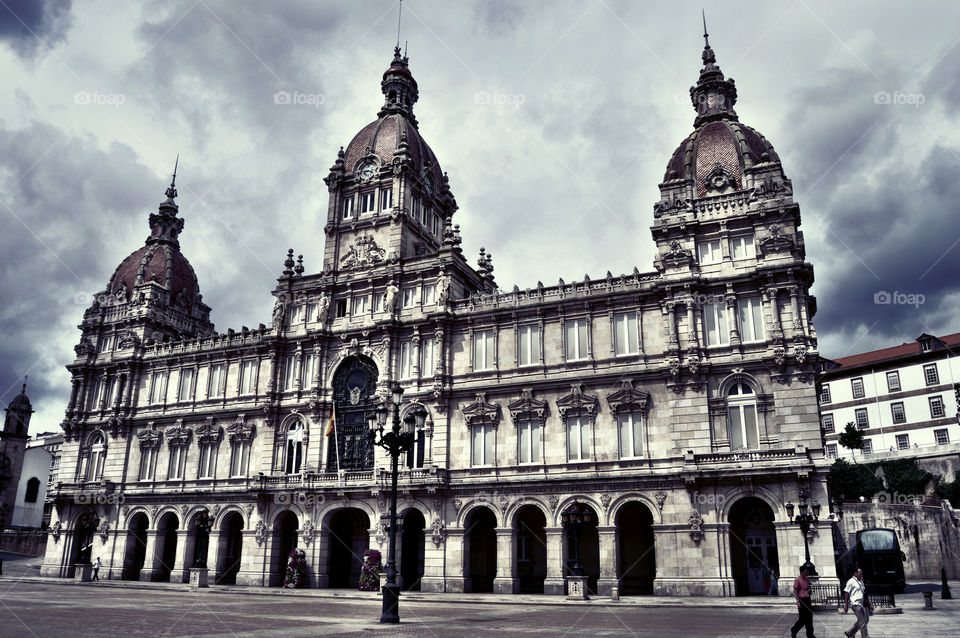 Ayuntamiento de A Coruña. Ayuntamiento de A Coruña (A Coruña - Spain)