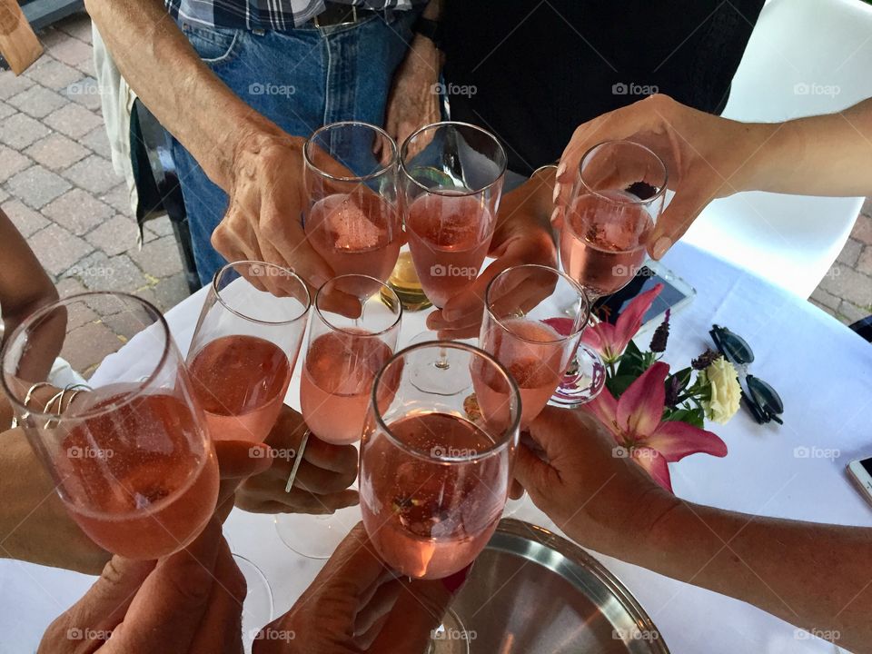 Summer Celebration toast 