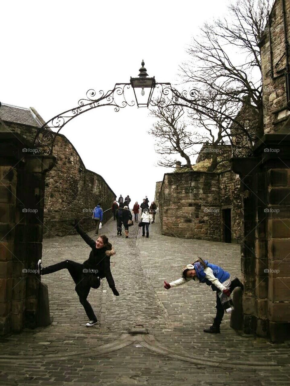 Inside Edinburgh Castle
