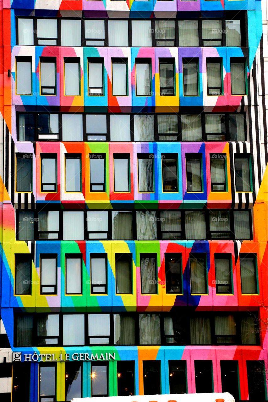 Colorful building