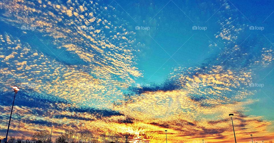 Beautiful Sky at Dusk