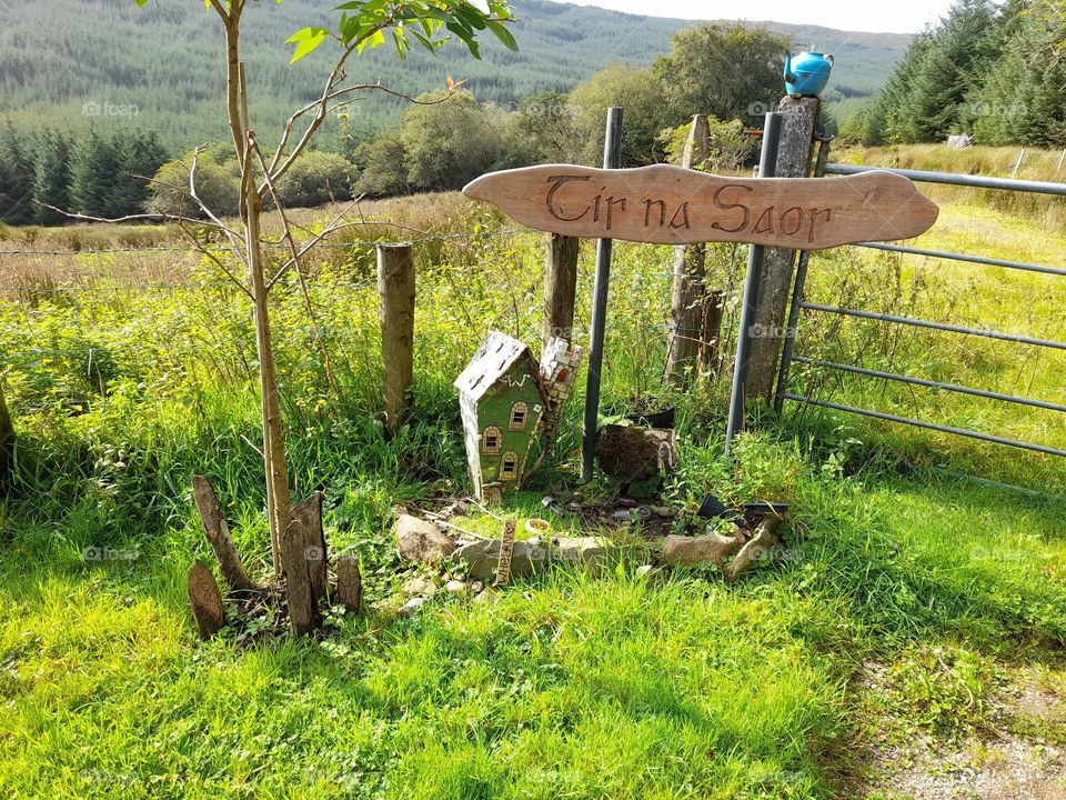 Irish fairy house