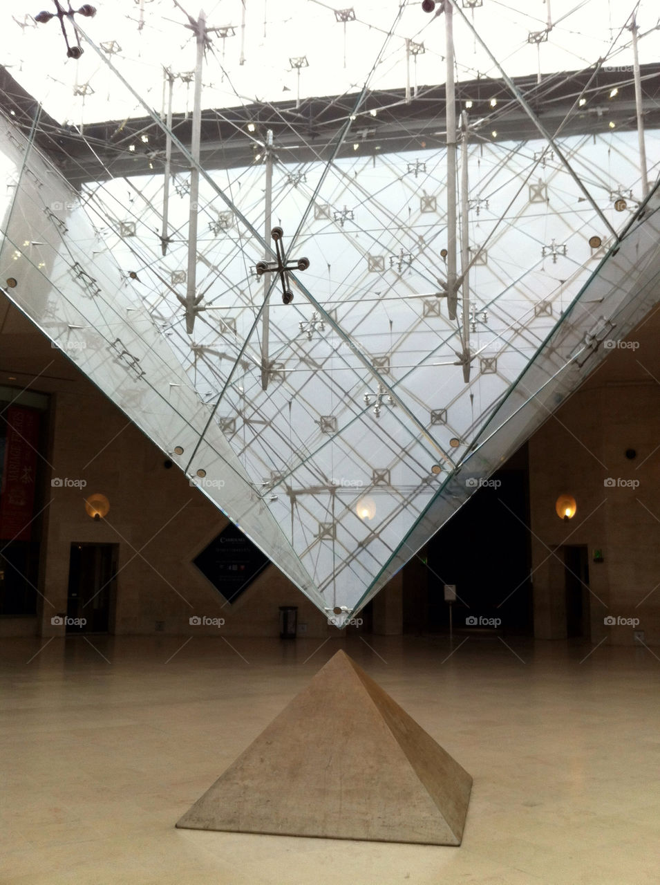 glass pyramid louvre the louvre paris by DJJonze