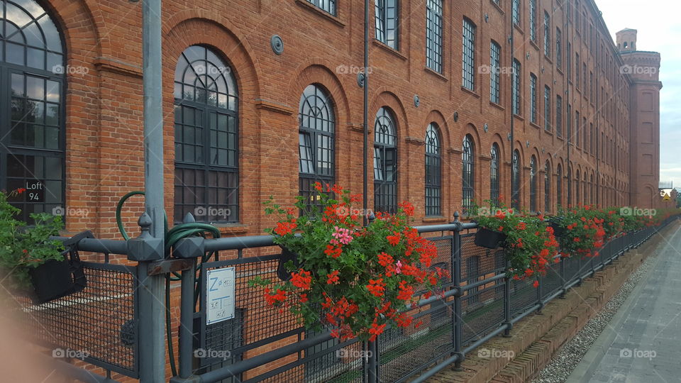 An old factory frontage