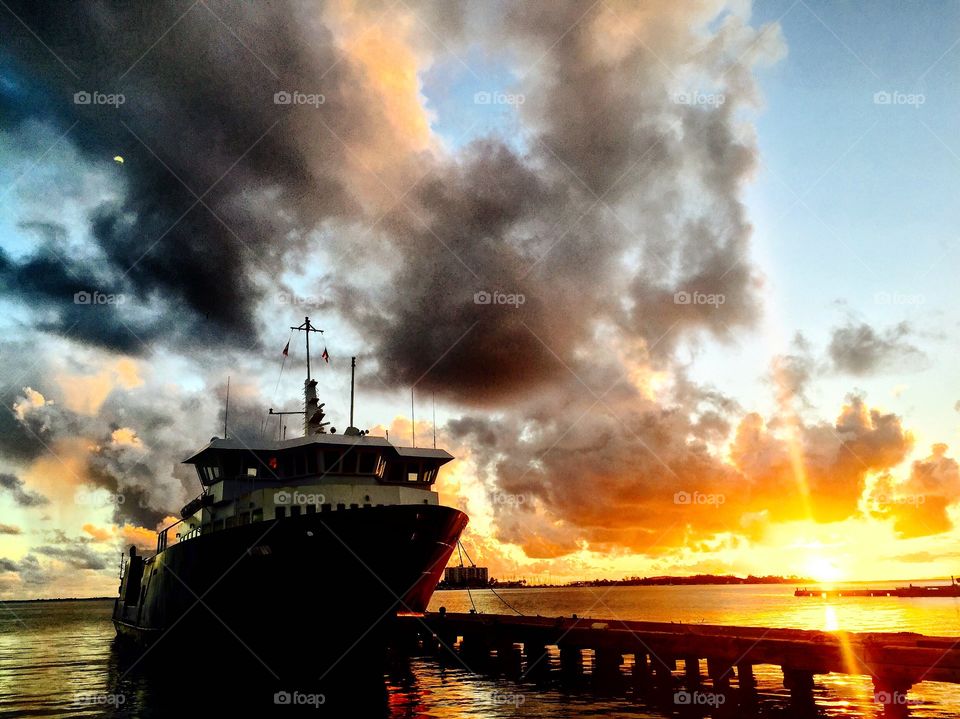 Puerto Rico - boat to an island