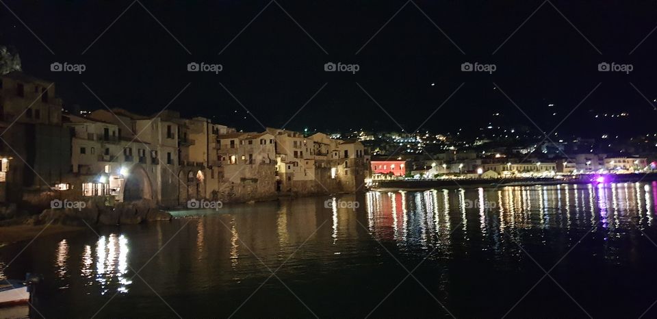 Cefalù by night