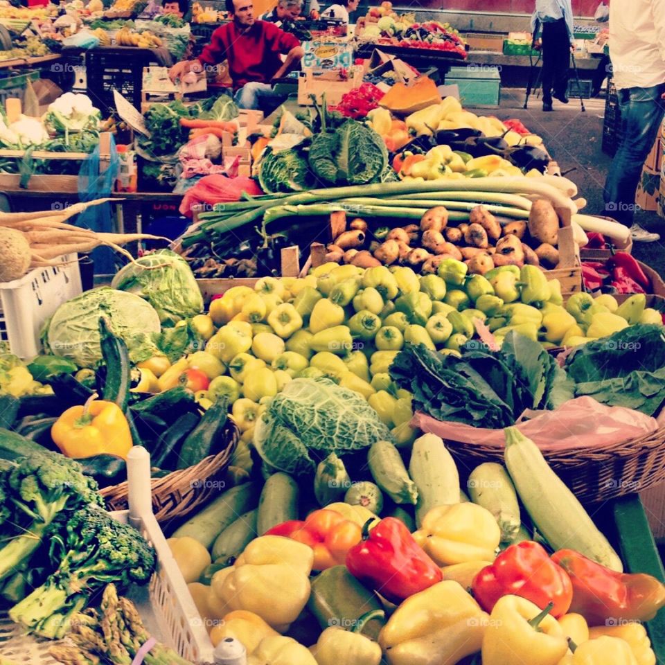 Farmers Market in Sarajevo 