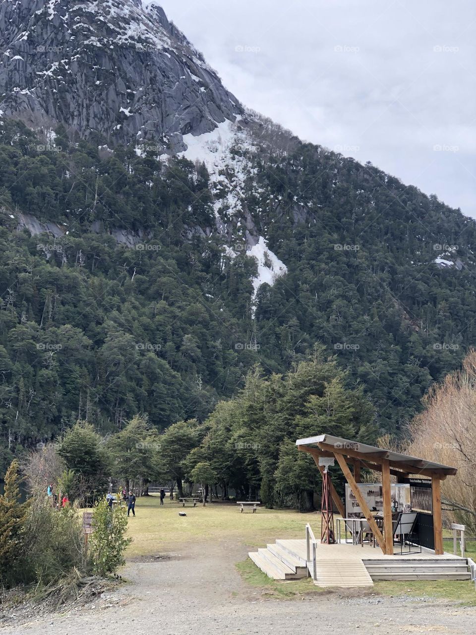 Bariloche Sur Montañas Nieve Lagos Nevadas Descanso Naturaleza Vacaciones 